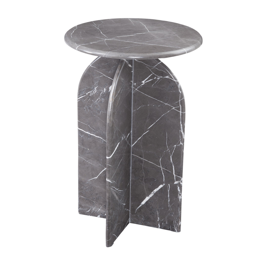 Sven Pedestal Top End Table
